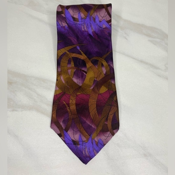 J. Garcia Other - J. Garcia ‘Oak Tree’ Collection 19 100% silk necktie